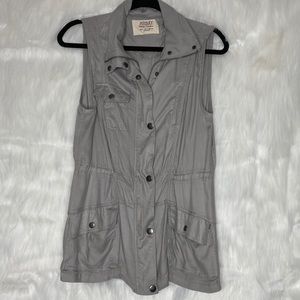 Ashley Utility Vest Gray Size Small